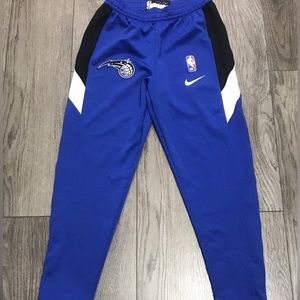 Nike NBA Orlando Magic Snap Tear Away Pants Men Size Medium Blue Excellent